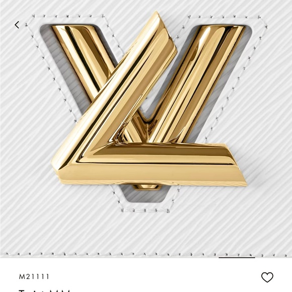 LV “TWIST” MM handbag in WHITE EPI LEATHER: 100% AUTHENTIC #louisvuitton - Picture 14 of 15